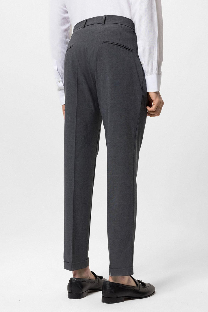 ANT Pleated High Waist Men's Trousers - Slobozia