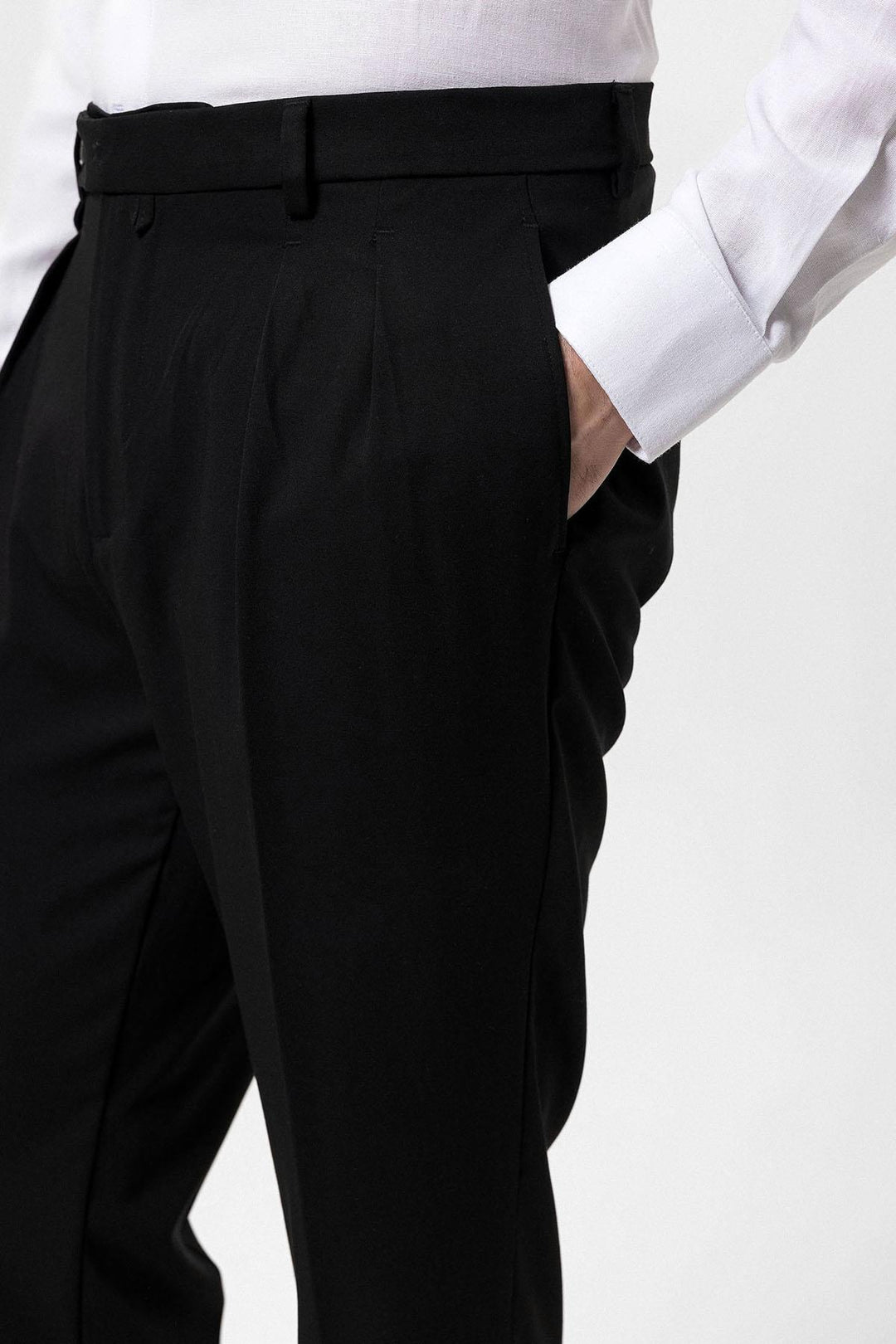 ANT Pleated High Waist Men's Trousers - Kirkby