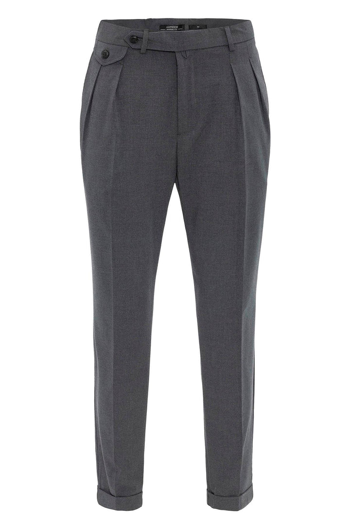 ANT Pleated High Waist Men's Trousers - Slobozia