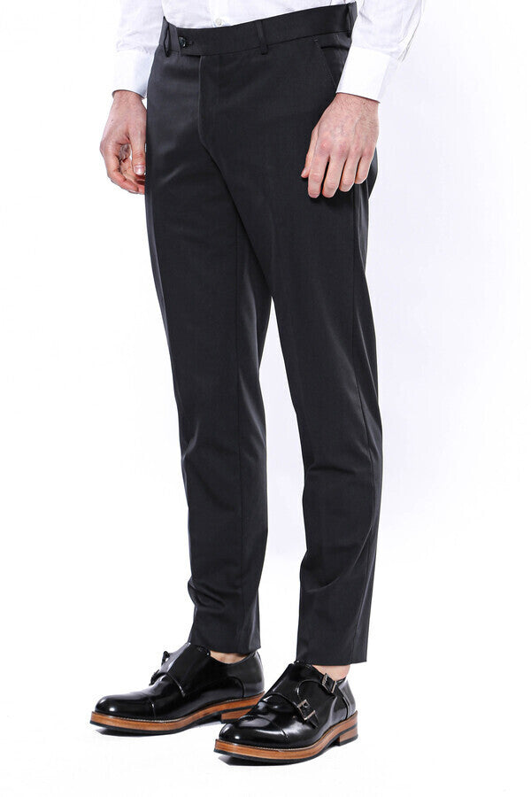 WSS Plain Anthracite Men Pants  - Singen