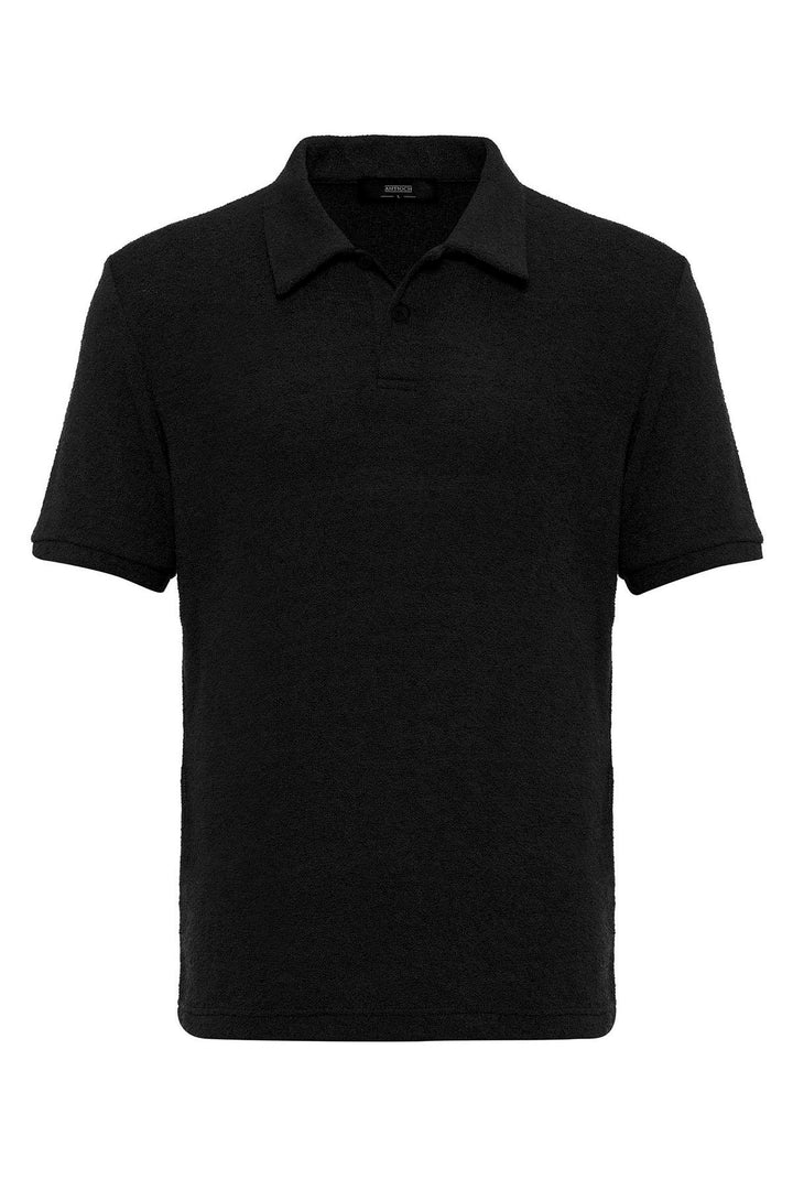 ANT Polo Neck Knitted Men's T-Shirt - Saratoga Springs