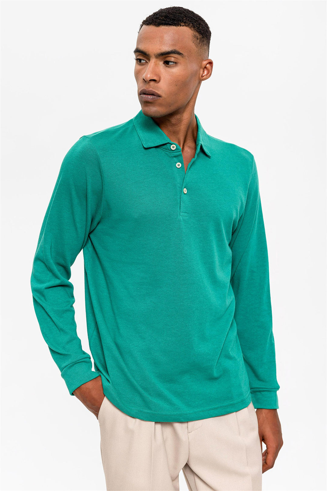 ANT Polo Neck Long Sleeve Men's Sweater - Herne Bay