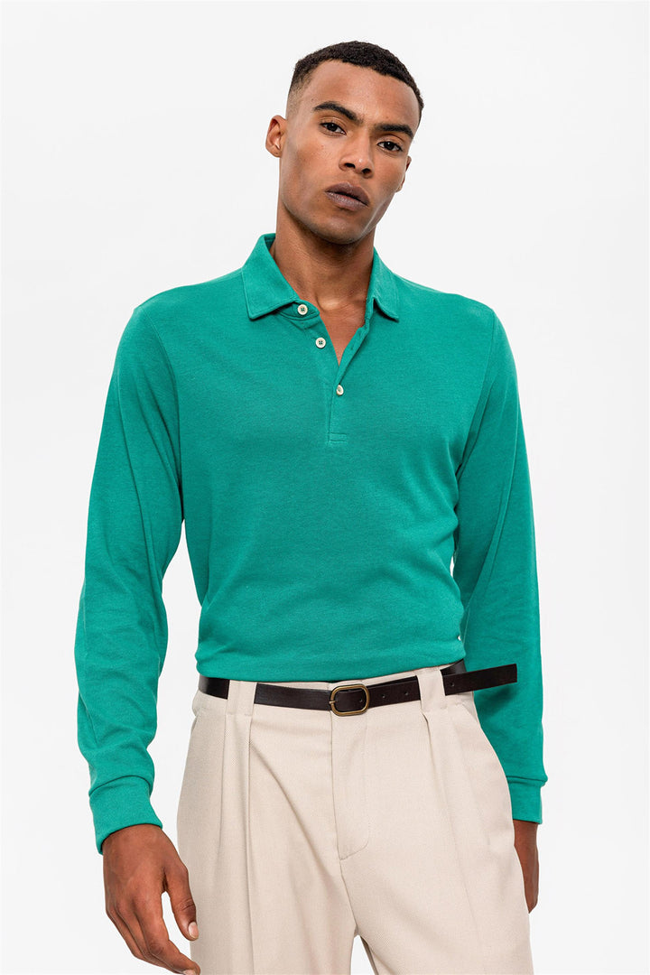 ANT Polo Neck Long Sleeve Men's Sweater - Herne Bay