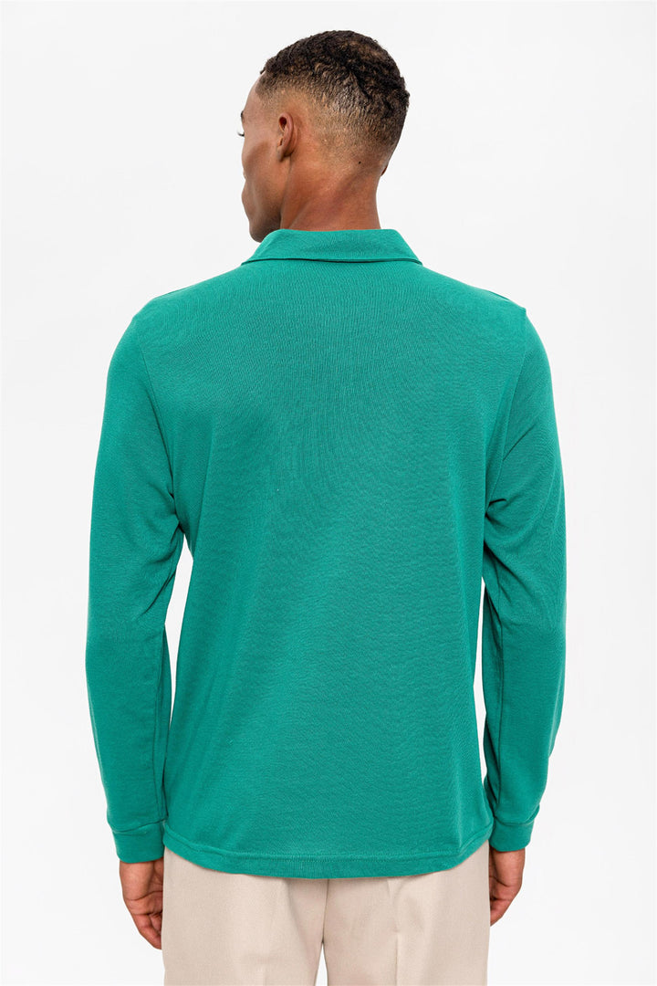 ANT Polo Neck Long Sleeve Men's Sweater - Herne Bay