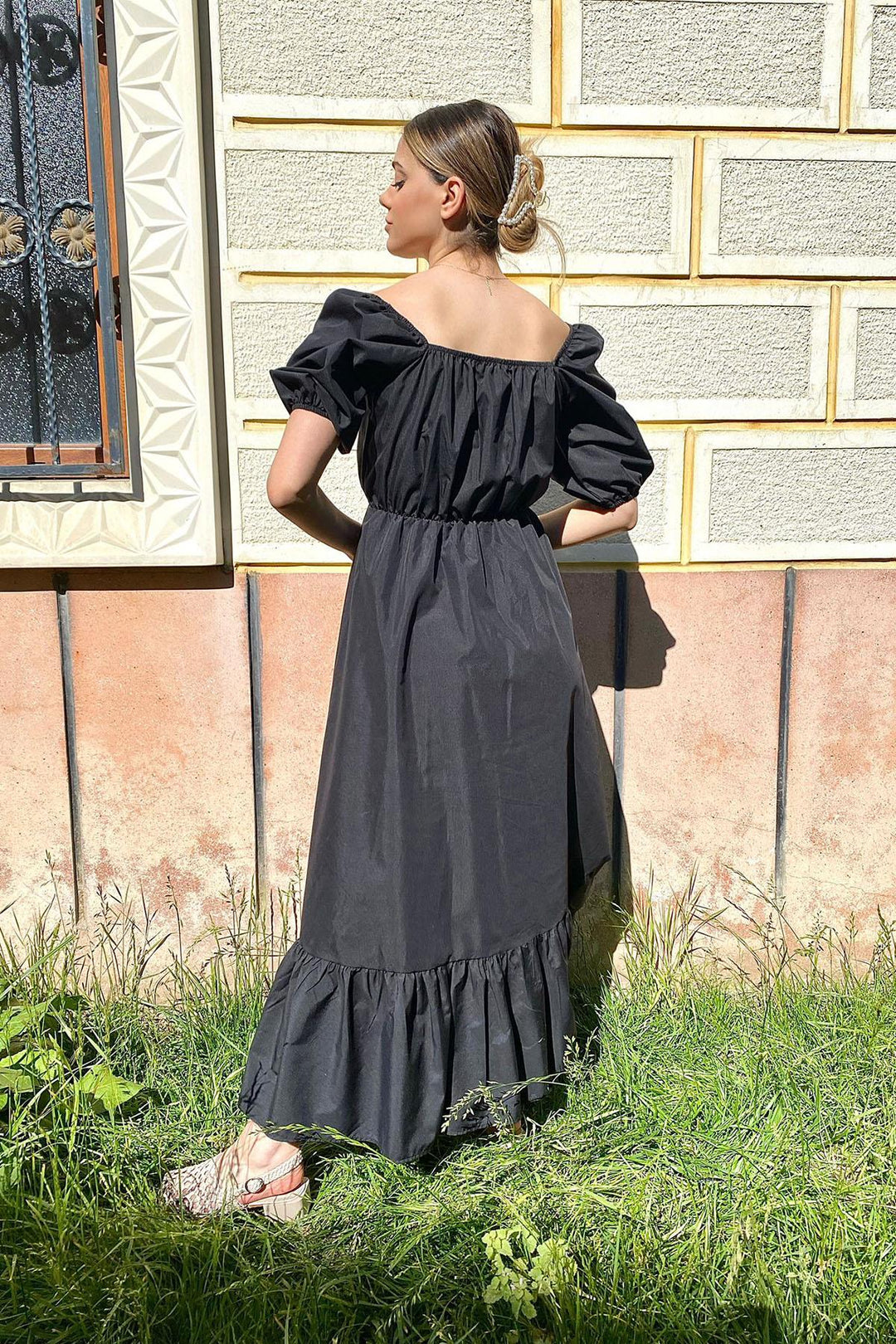 Robe Els Poplin - Black - Lviv