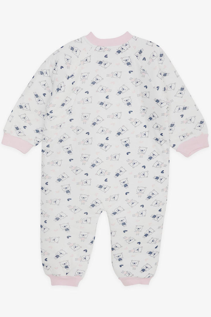 BRE Score Baby Girl Sleeping Bag Cute Bear Patterned 2-4 Years, White - Brownsville