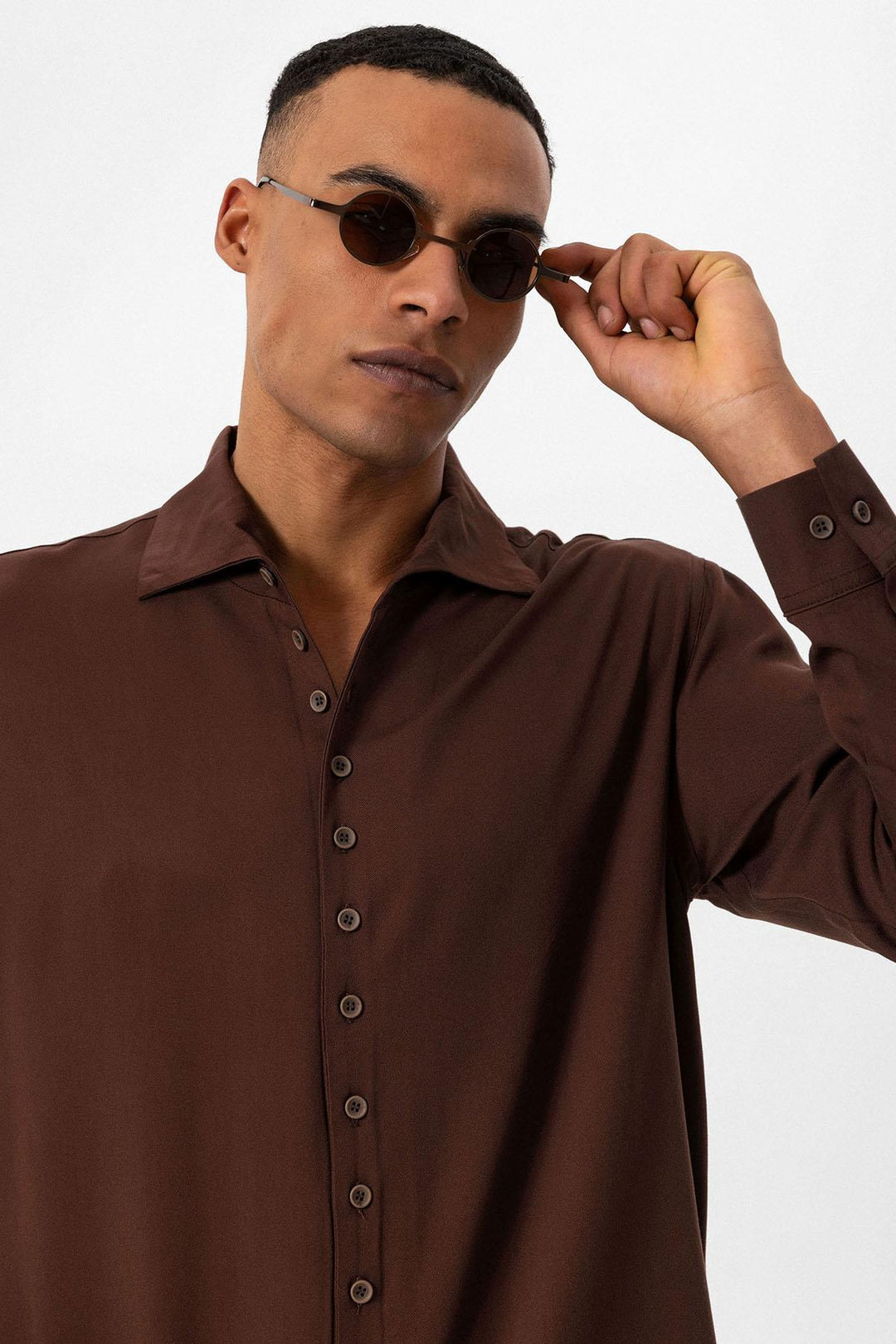 ANT Regular Fit Open Collar Men's Shirt - Farmers Branch