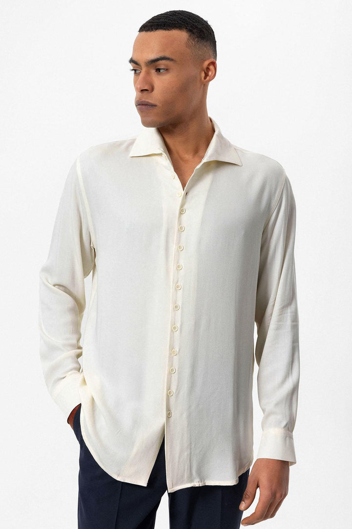 ANT Regular Fit Open Collar Men's Shirt - Colton