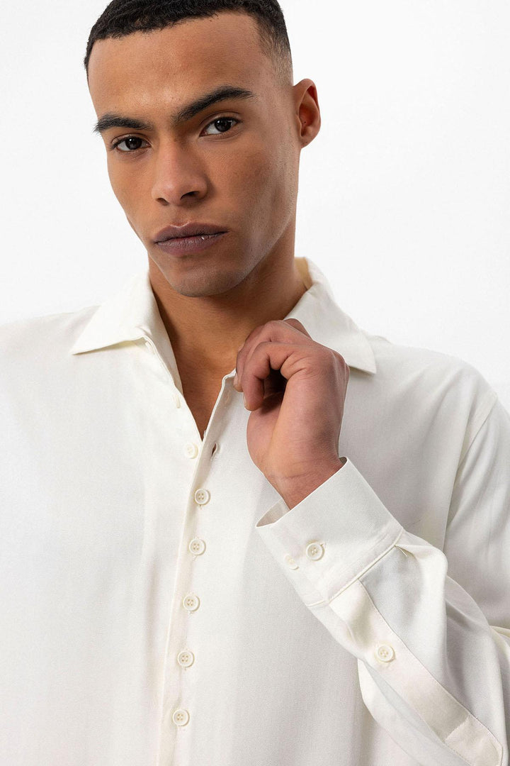 ANT Regular Fit Open Collar Men's Shirt - Colton