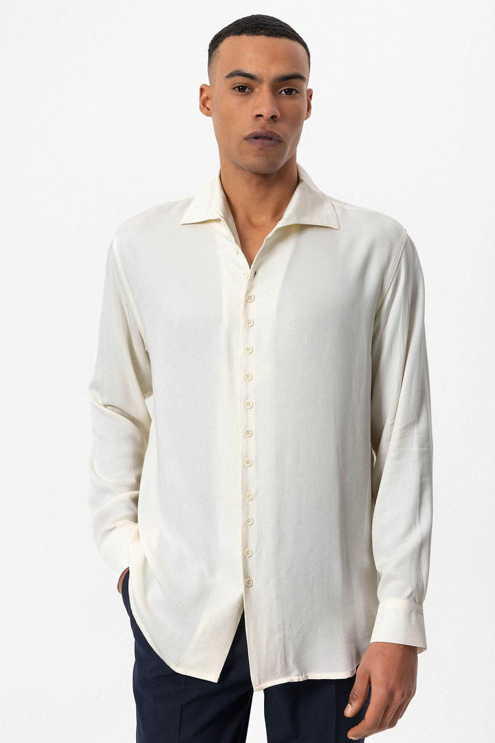 ANT Regular Fit Open Collar Men's Shirt - Colton