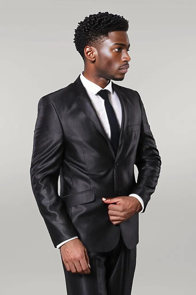 WSS Shiny Smoked Men's Suit  - Singen