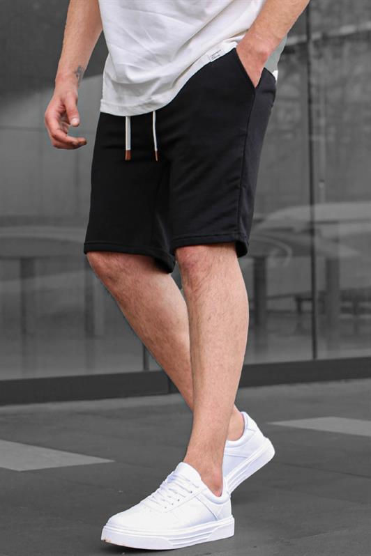 MDX Black Basic Men Shorts 6505 - Ocosingo