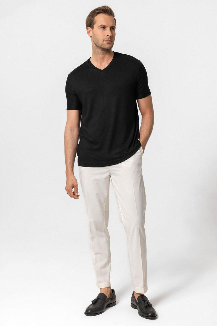 ANT Basic V-Neck Men's T-Shirt - Viladecáns