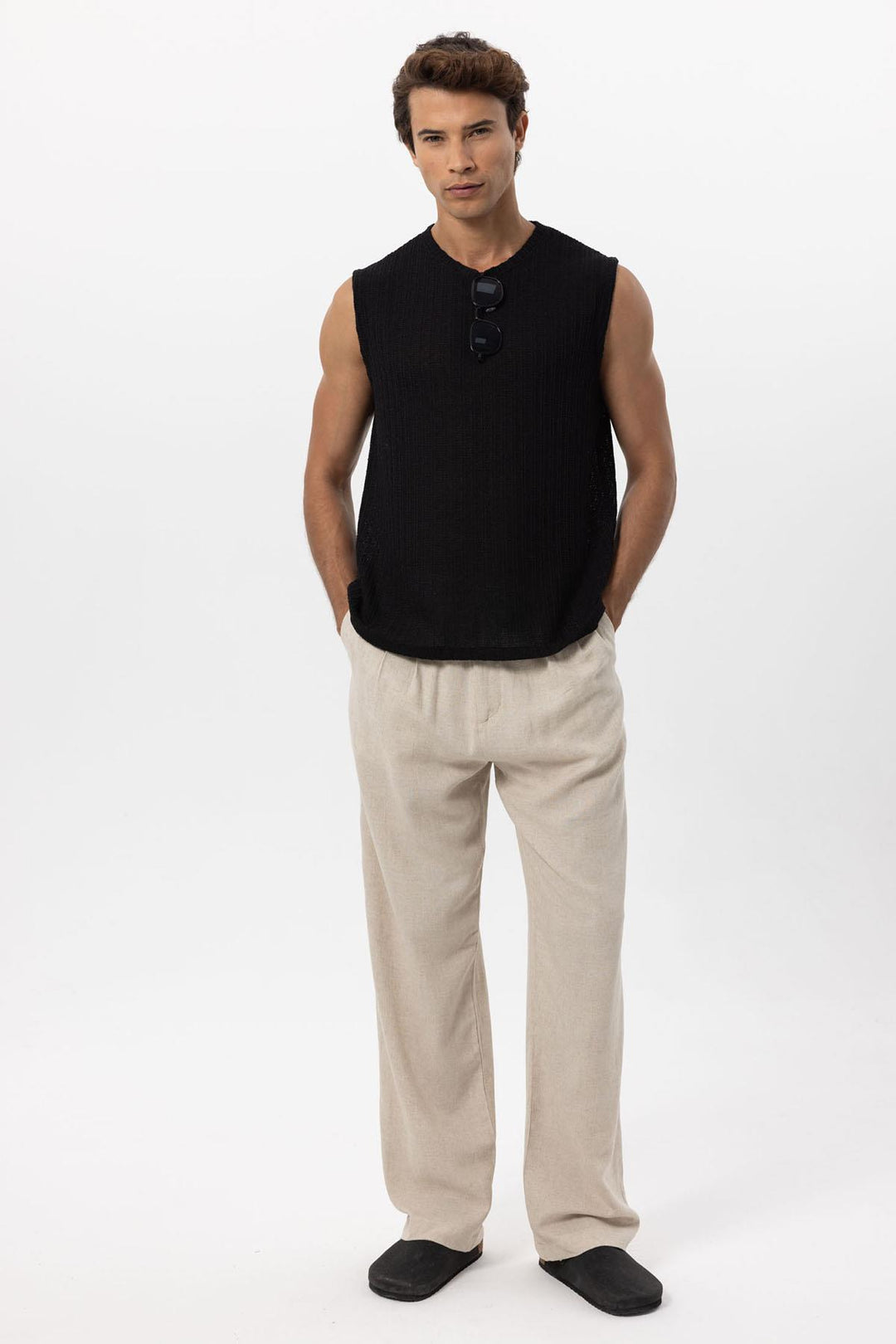 ANT Textured Men's Tank Top - Indian Trail