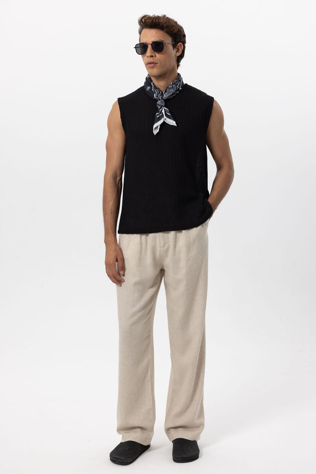 ANT Textured Men's Tank Top - Indian Trail