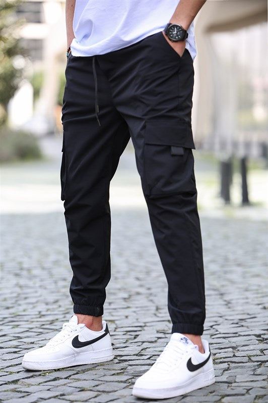 MDX Black Cargo Pocket Men's Jogger брюки 5461 - évora