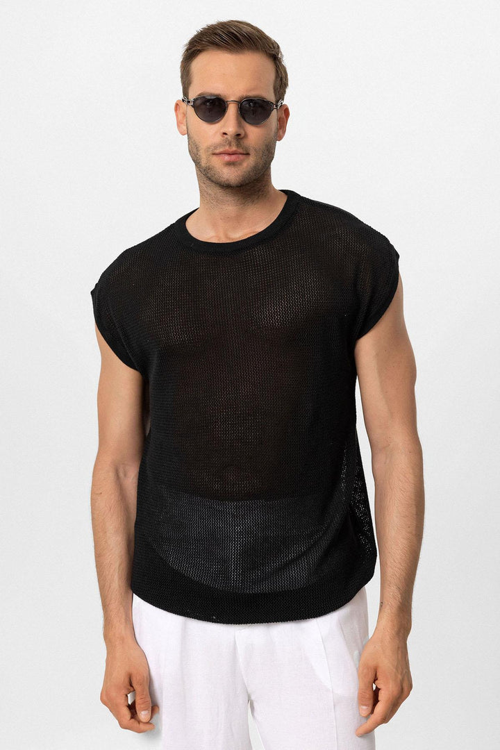 ANT Sleeveless Openwork Men's T-Shirt - Charleston