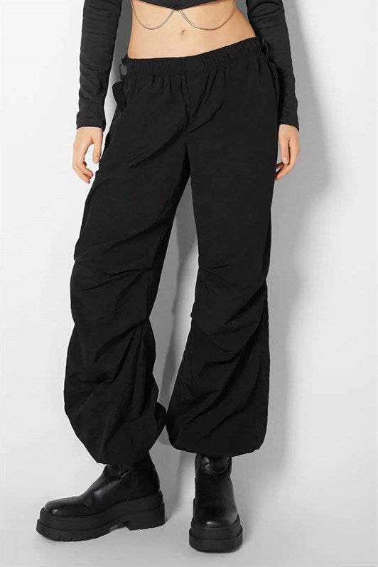 بنطال MDX Black Parachute Jogger للنساء MG1726 - Tepotzotlán