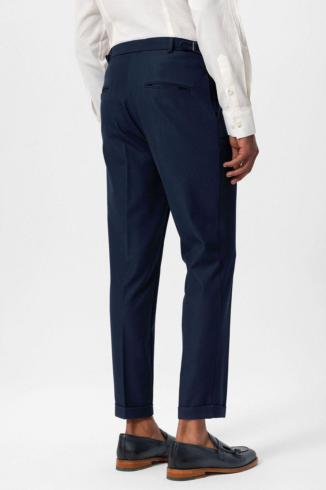 ANT Slim Fit Double Leg Men's Trousers - Hempstead