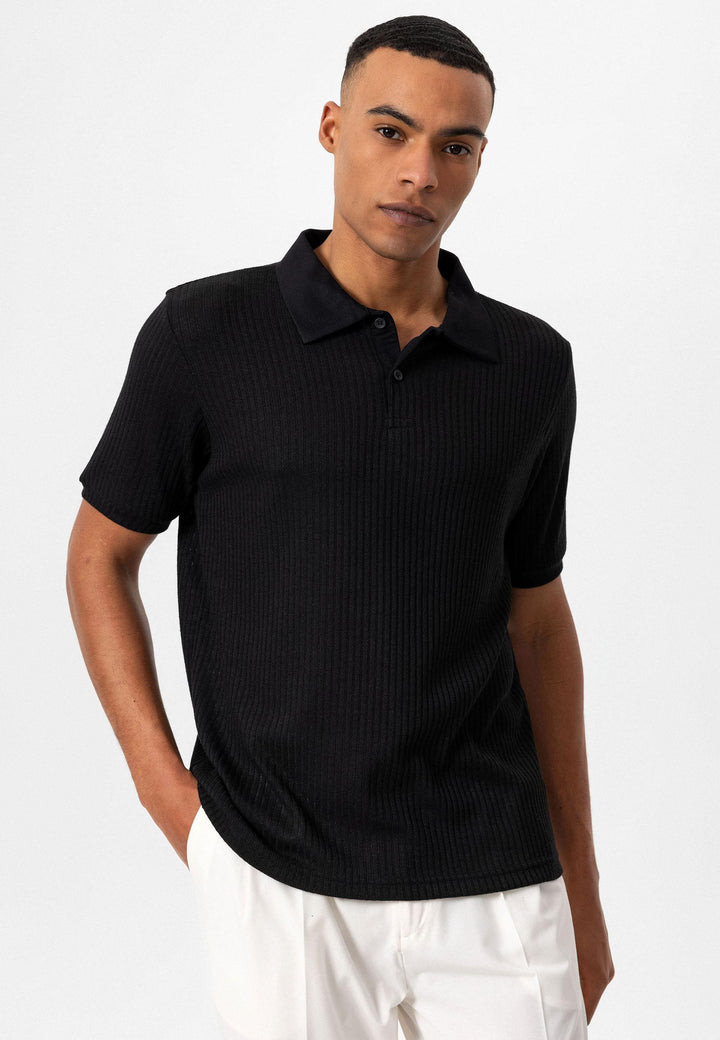 تي شيرت ANT Slim Fit Polo Yaka Erkek - دنفر