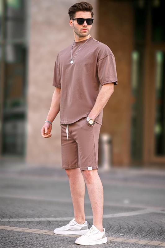 MDX Brown Basic Men Shorts Suit 6377 - Fareham