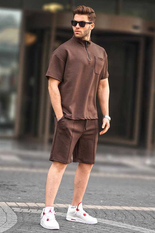 MDX Brown Syppered Men Shorts Suit 5947 - Галифакс