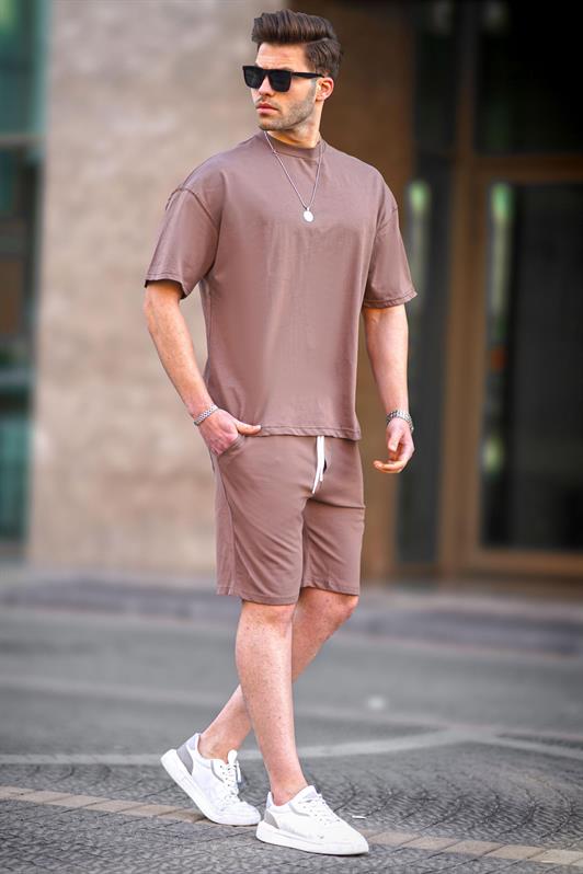 MDX Brown Basic Men Shorts Suit 6377 - Fareham