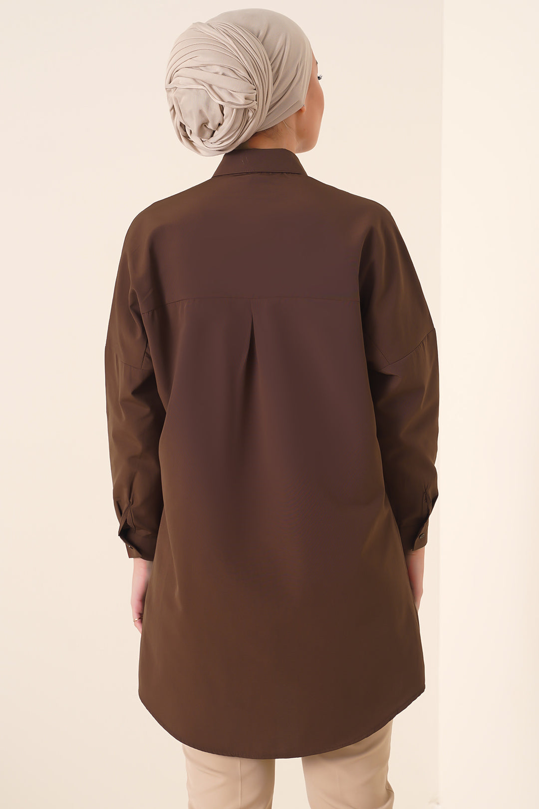 BGD Women Hijab Tunic - Brown - Avondale