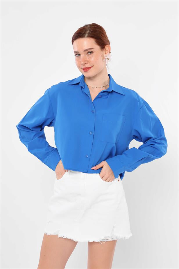 RYN Wholesale Pocket Detail Shirt Saks - Kingston upon Thames