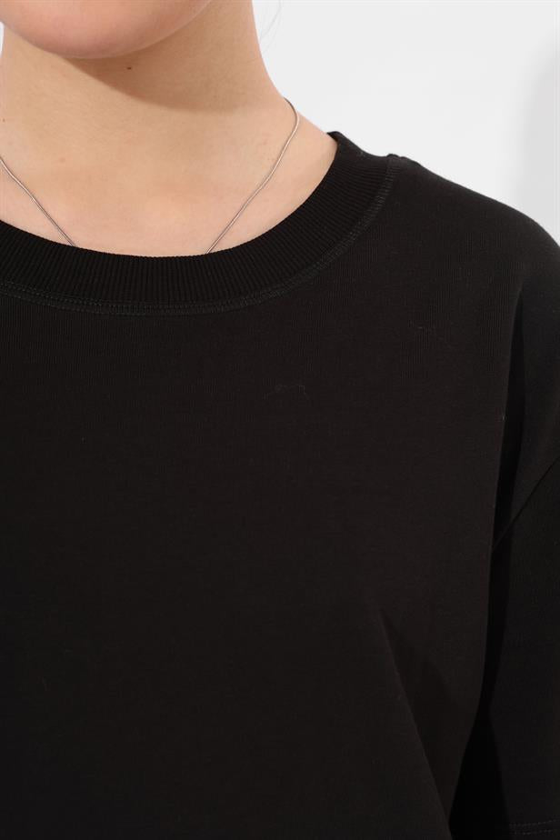 RYN Wholesale Round Neck T-shirt Black - Kiel