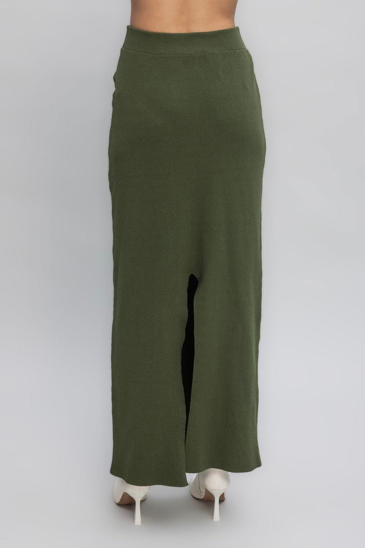 BSL Women Maxi Knit Pencil Skirt - Arrecife