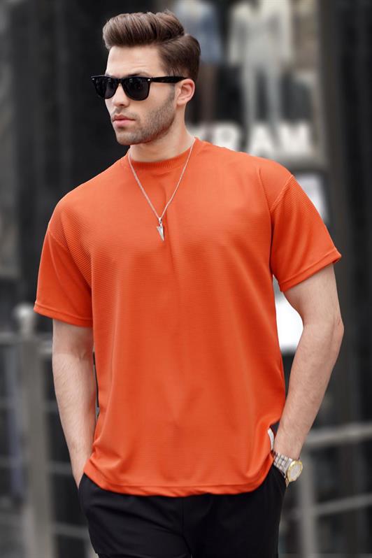 MDX Orange Oversize Basic Men's T-shirt 6127 - Champaign