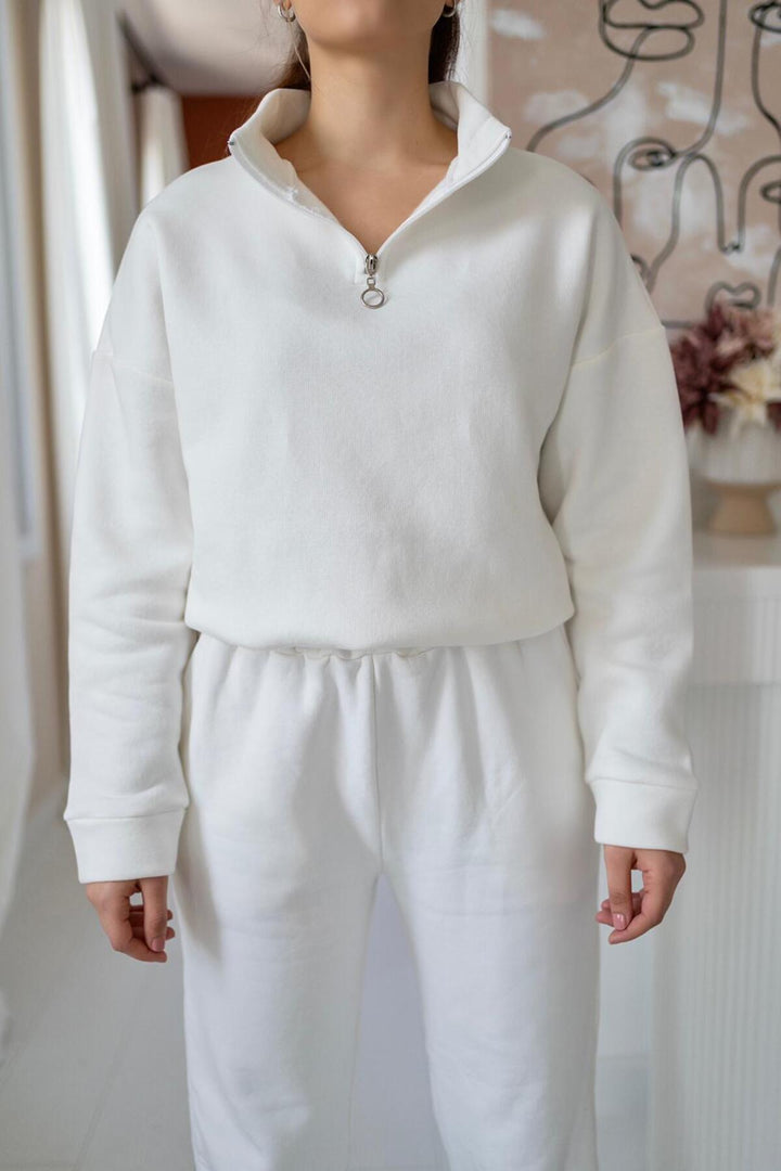 ELS Three Thread Tracksuit Set - White - Lakewood Ranch