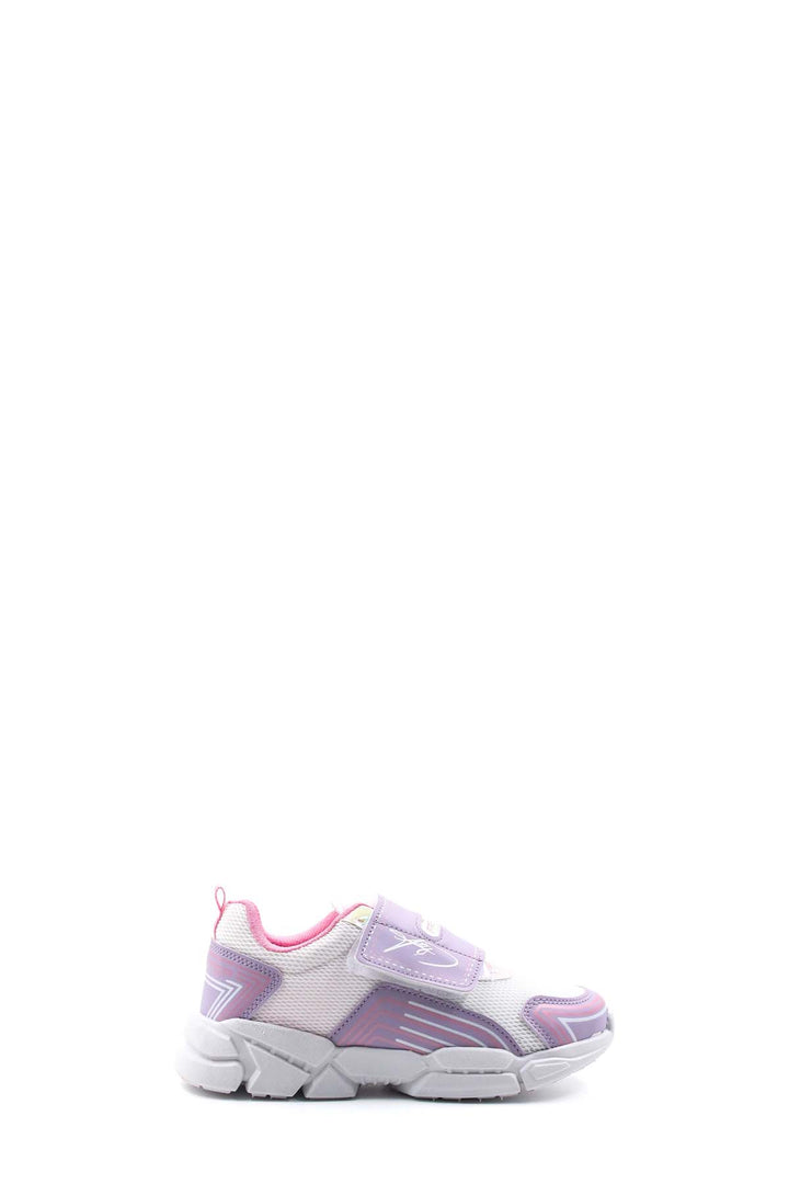 FST Unisex Kids Sneaker Shoes 133XCAA-35 White Lilac - Chilpancingo