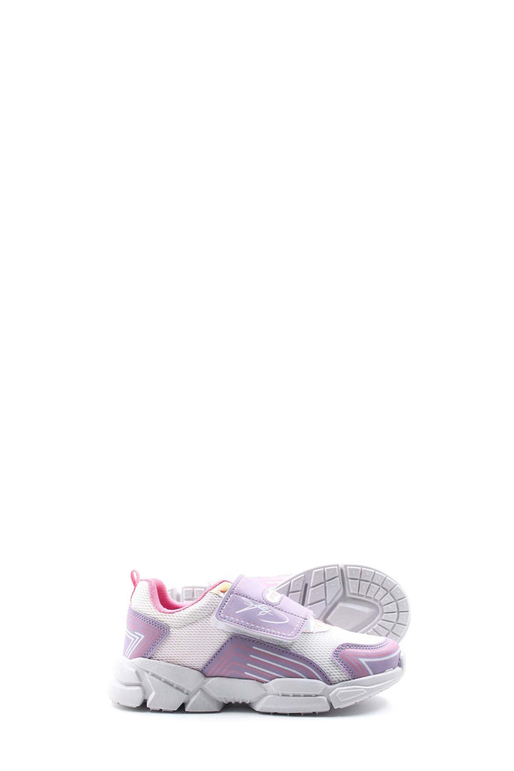 FST Unisex Kids Sneaker Shoes 133XCAA-35 White Lilac - Chilpancingo