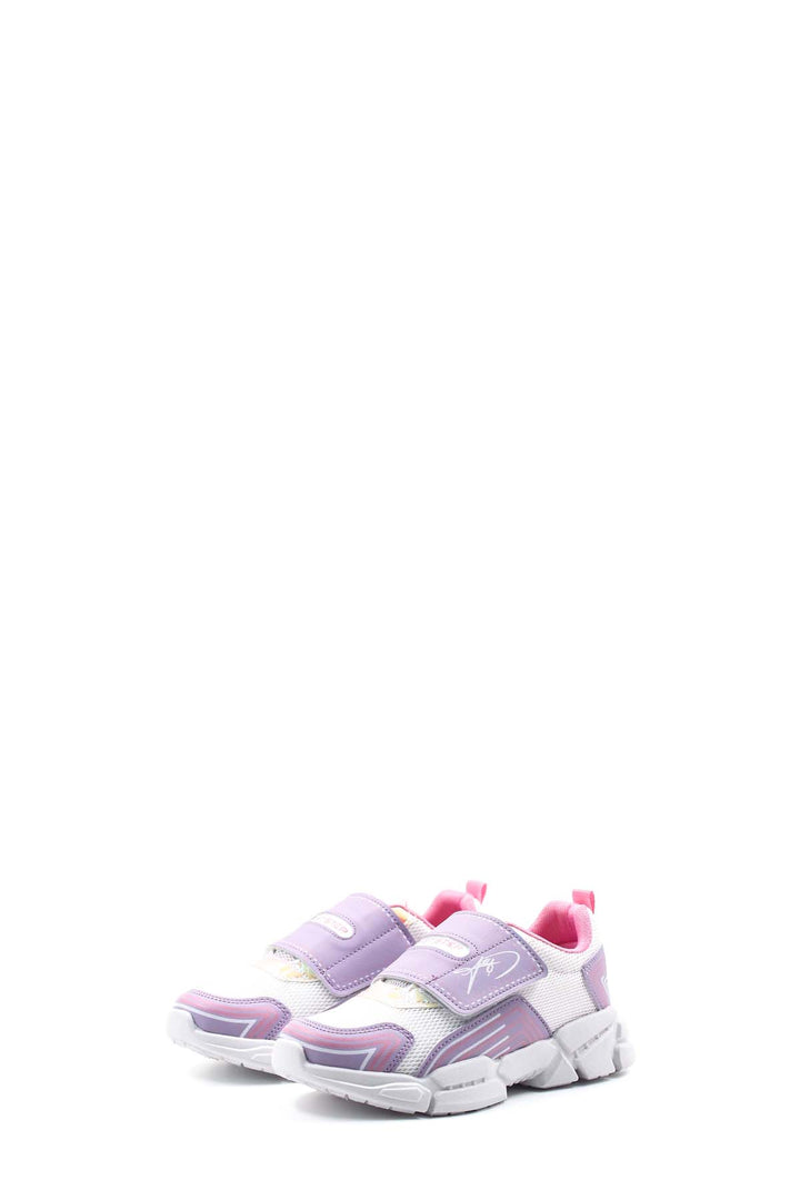 FST Unisex Kids Sneaker Shoes 133XCAA-35 White Lilac - Chilpancingo