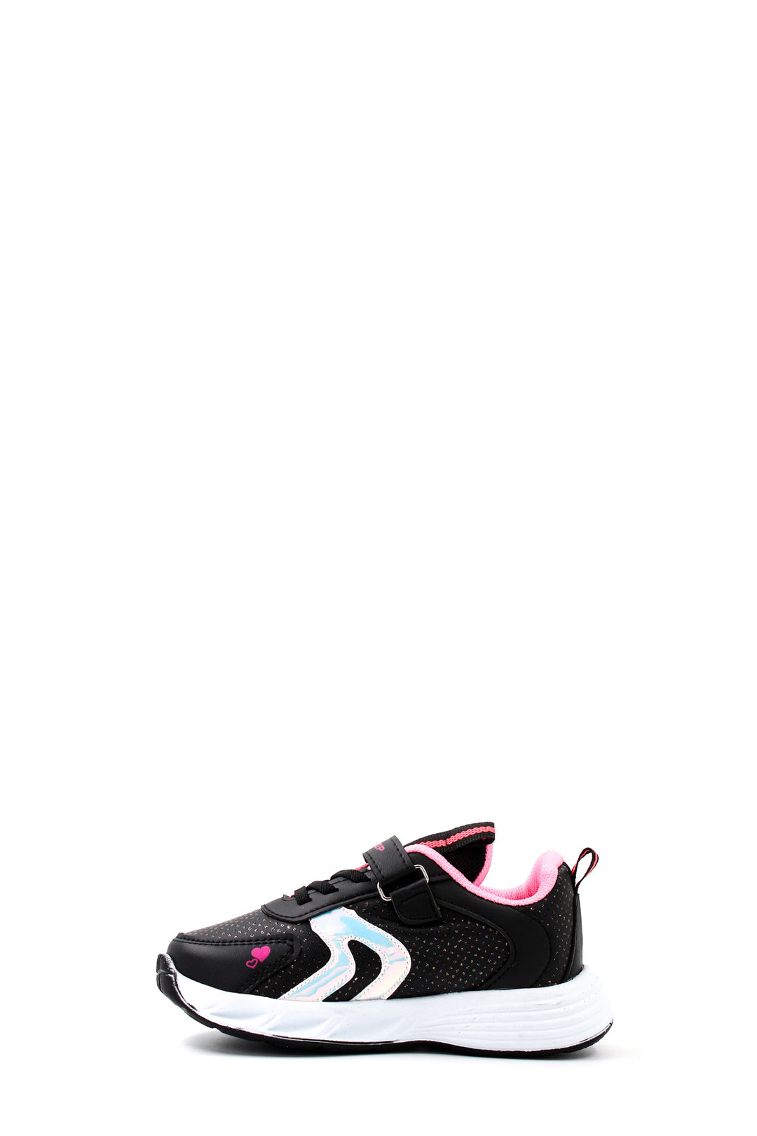 FST Unisex Kids Sneaker Shoes 461XCA204 Black Fuchsia - Leamington