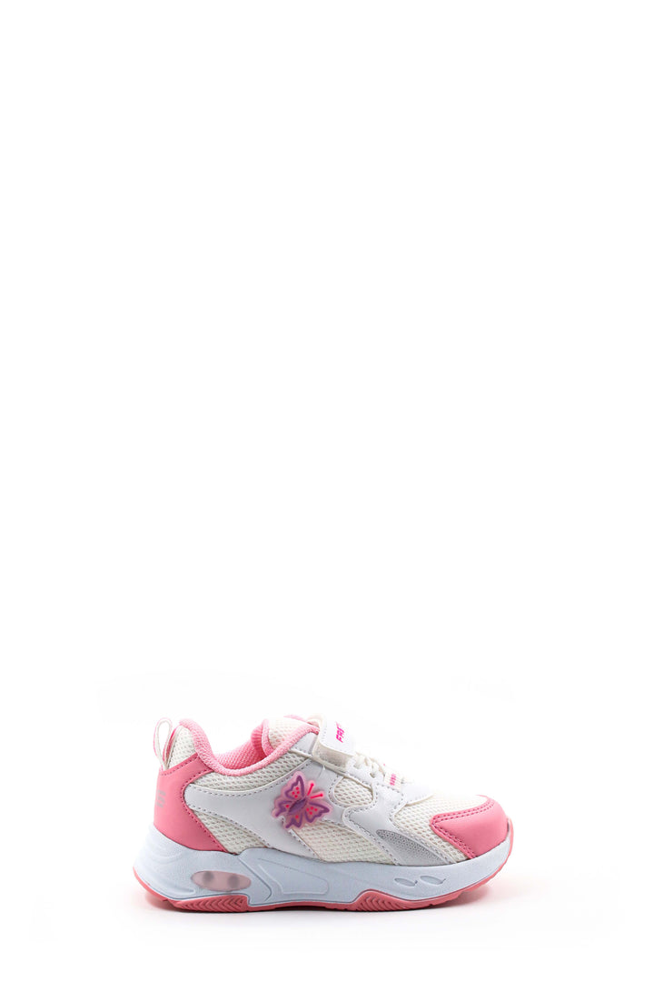 FST Unisex Kids Sneaker Shoes 461XCA318 Pink White - Norwalk