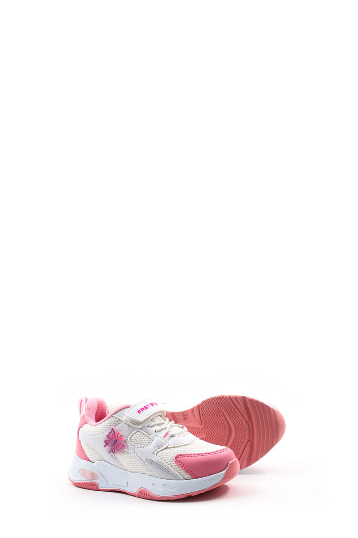 FST Unisex Kids Sneaker Shoes 461XCA318 Pink White - Norwalk