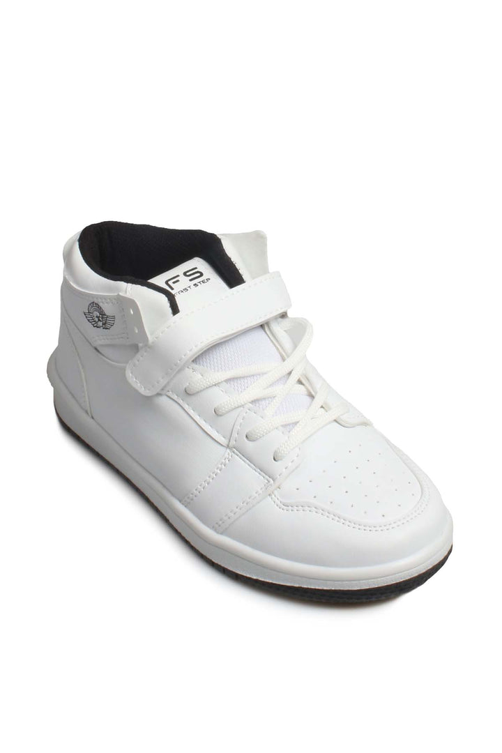 FST Unisex Kids Sneaker Shoes 500FA8070 White - Frankfurt