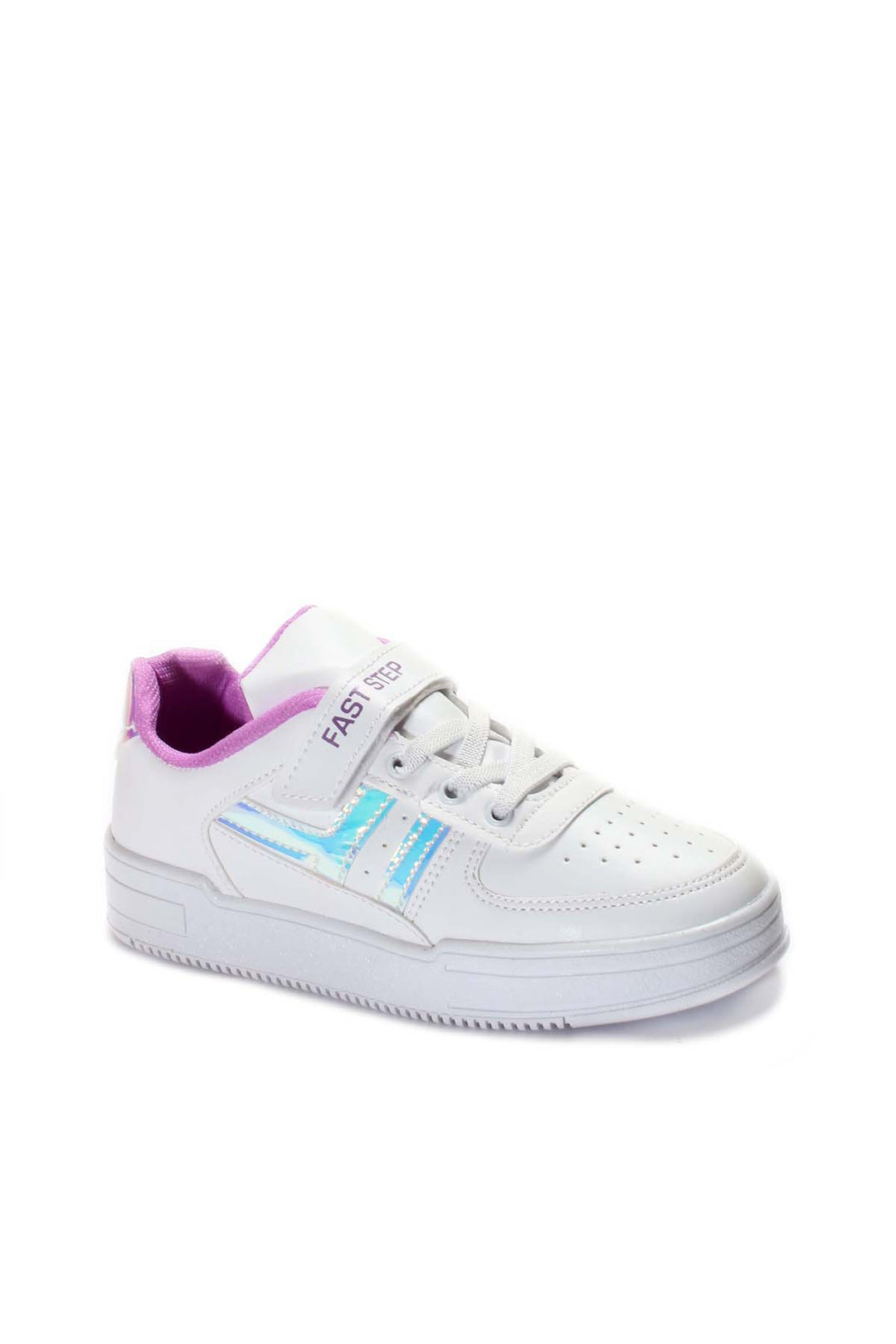 FST Unisex Kids Sneaker Shoes 868XCA2024 White Lilac - Neu-Ulm