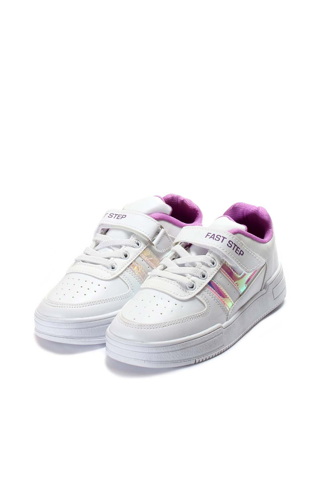 FST Unisex Kids Sneaker Shoes 868XCA2024 White Lilac - Neu-Ulm