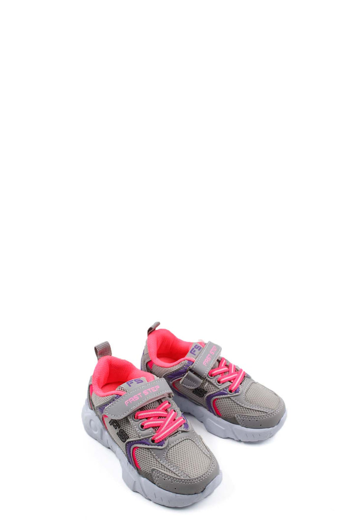 FST Unisex Kids Sneaker Shoes 868XCAF2110 Gray Fuchsia - Neubrandenburg