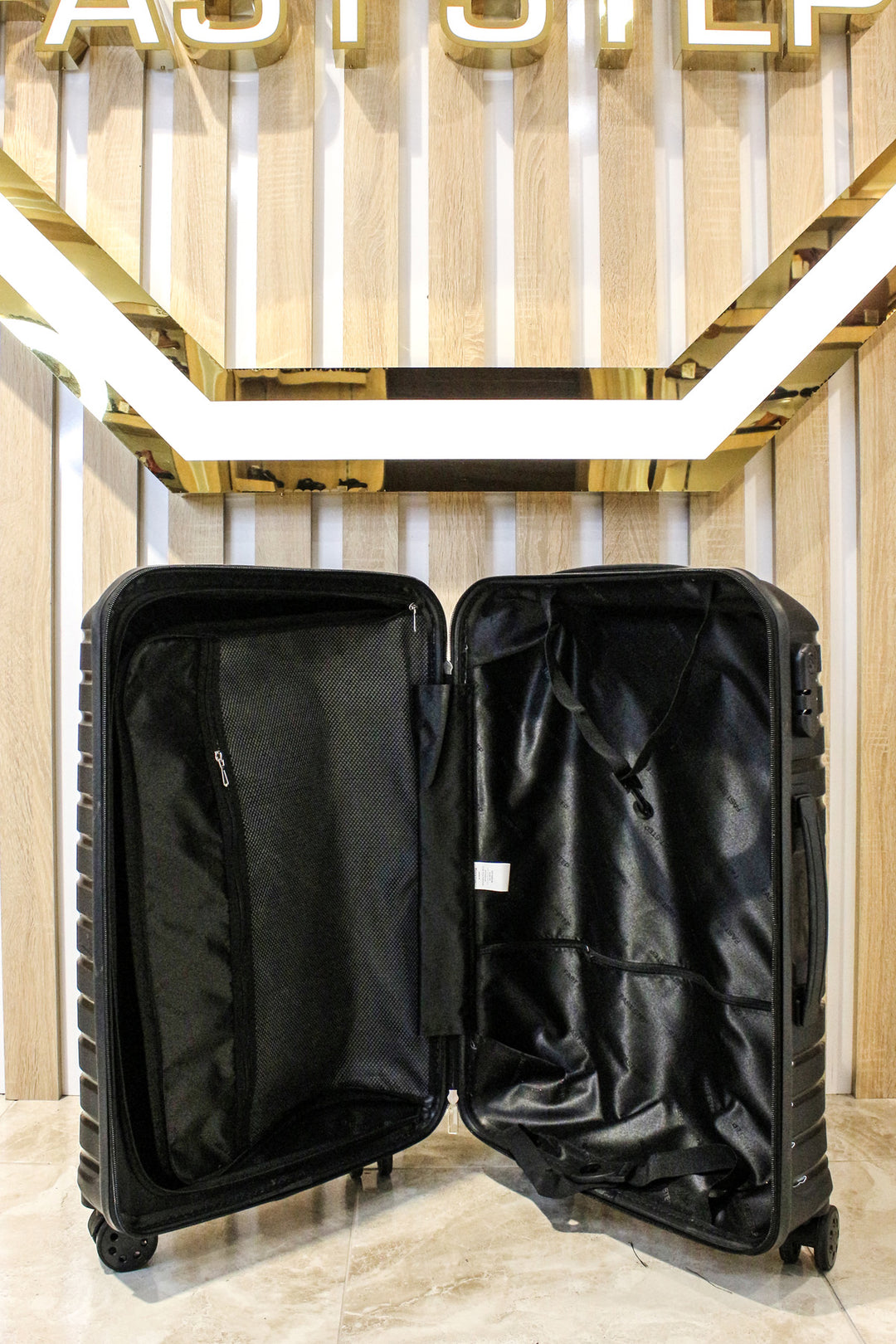 FST Unisex Mall Size Suitcase 438CA10663U Black - Grand Forks