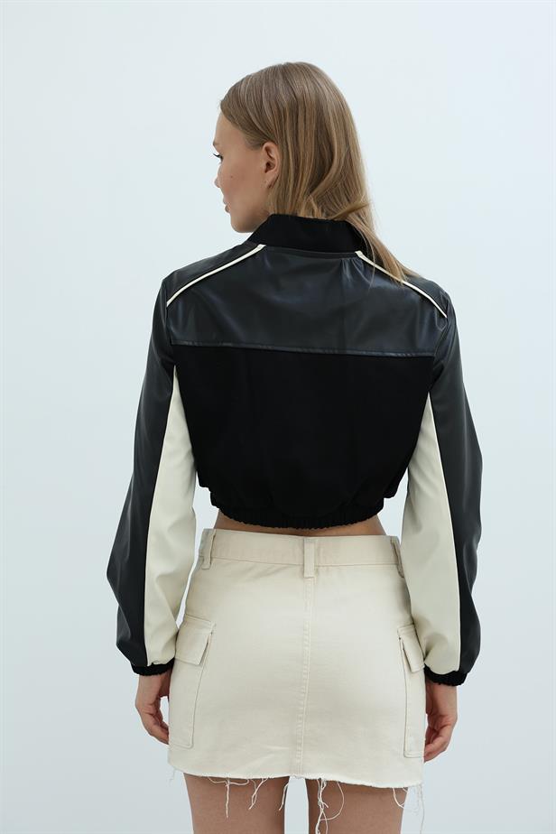 RYN Crop Biker - Black - Decatur