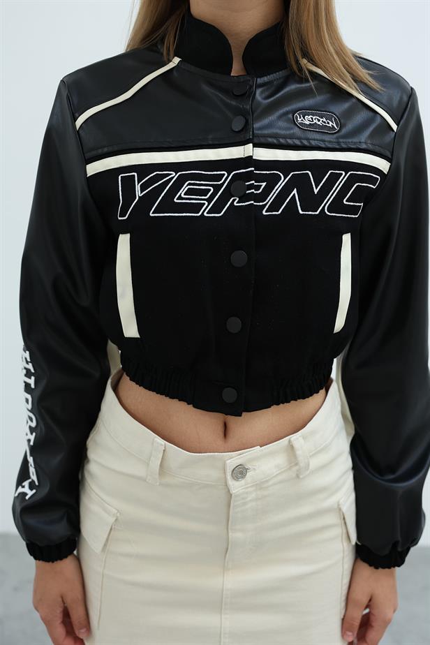 RYN Crop Biker - Black - Decatur