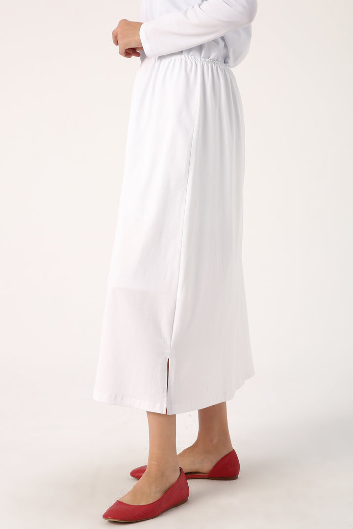 TLD Women Allday White Long Jersey Skirt Lining - Molina de Segura