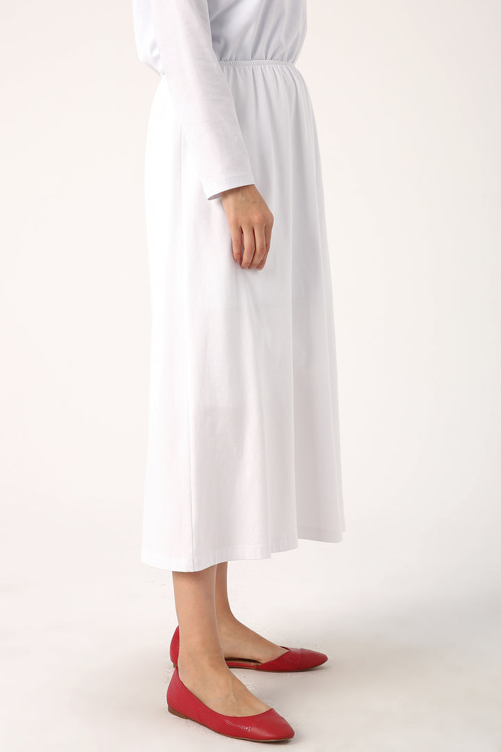 TLD Women Allday White Long Jersey Skirt Lining - Molina de Segura