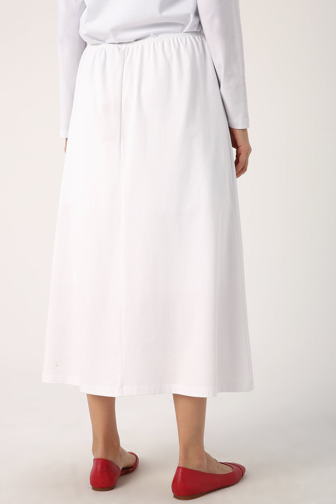 TLD Women Allday White Long Jersey Skirt Lining - Molina de Segura