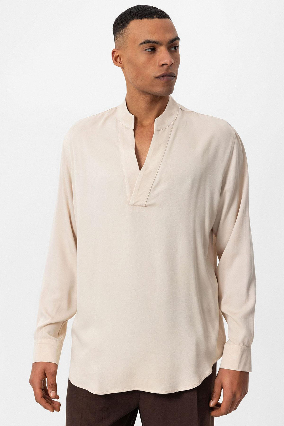 ANT V-Neck Long Sleeve Men's Shirt - Hutchinson